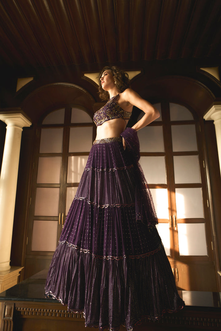 Purple Lehenga