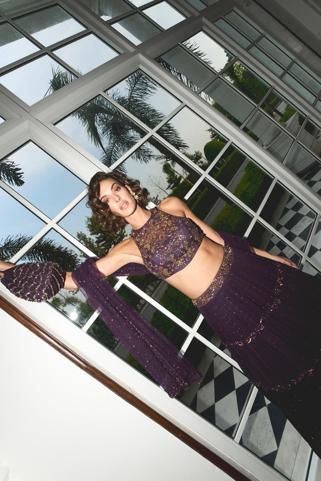 Purple Lehenga