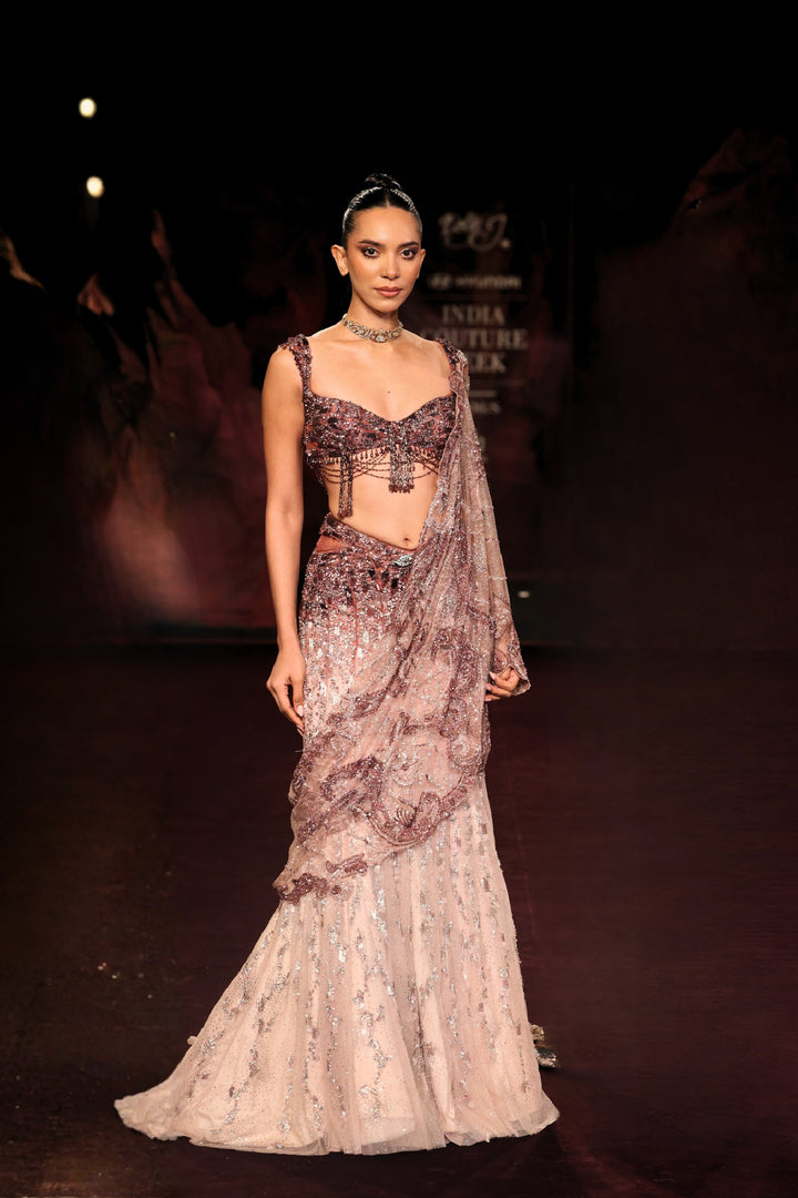 Aaranya Saree Lehenga