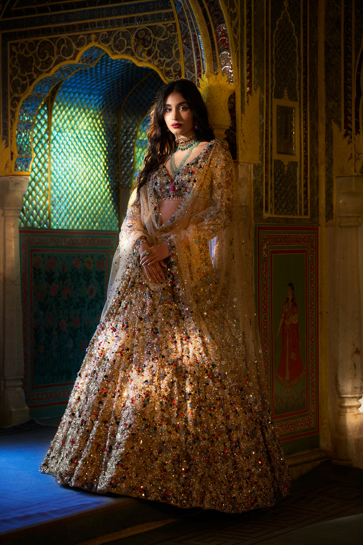 Jewelled Lehenga Set