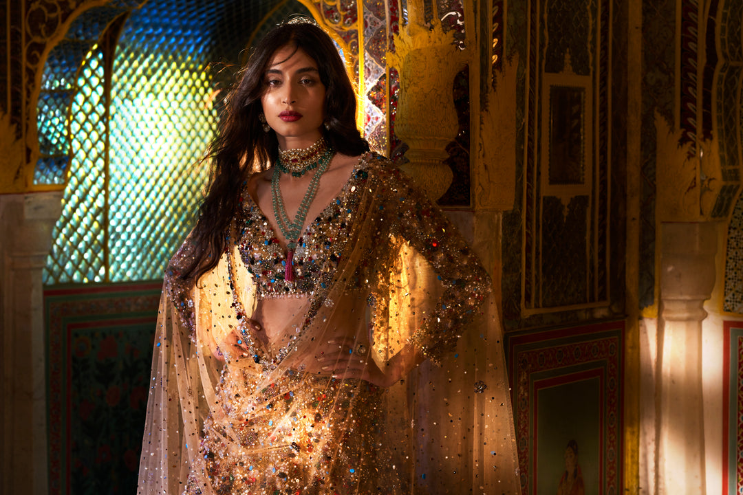 Jewelled Lehenga Set