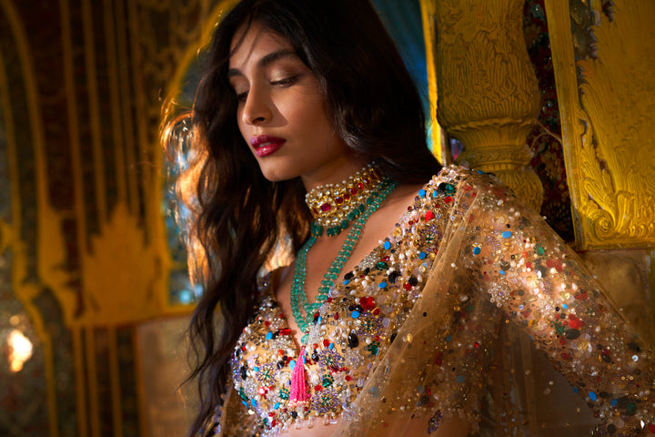 Jewelled Lehenga Set
