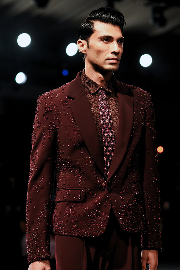Merlot Jacket Set