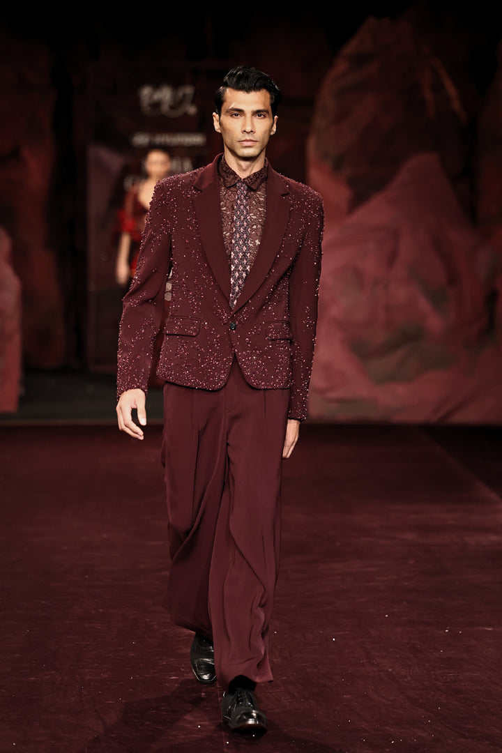 Merlot Jacket Set