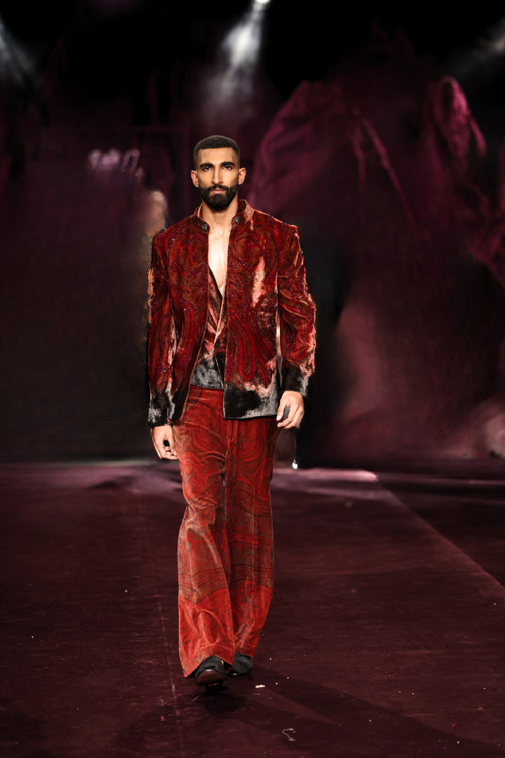 Baroque Jacket Set