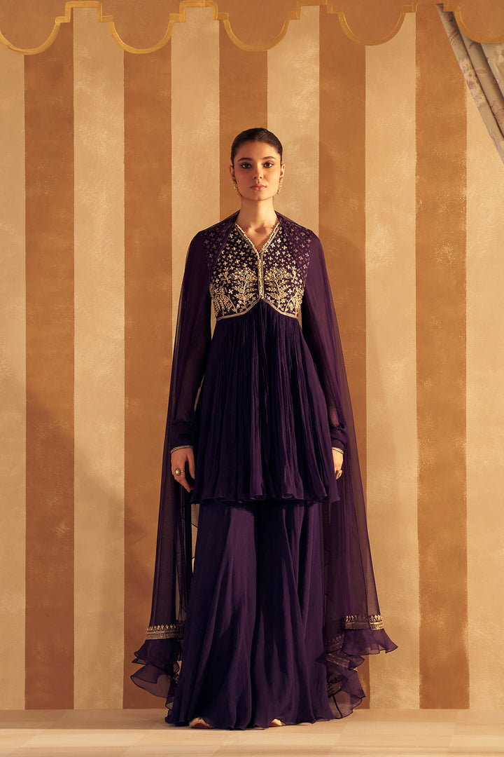 Anjum Short Anarkali Set