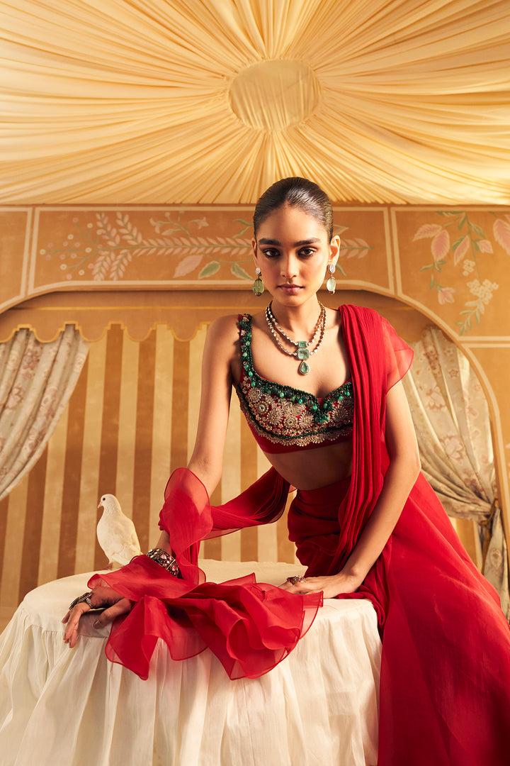 Chashm Saree Set