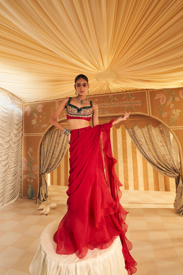 Chashm Saree Set