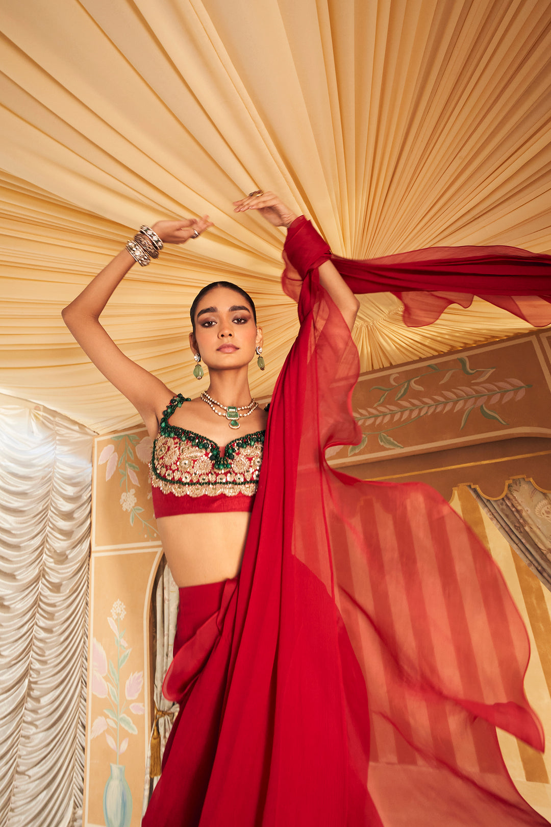 Chashm Saree Set