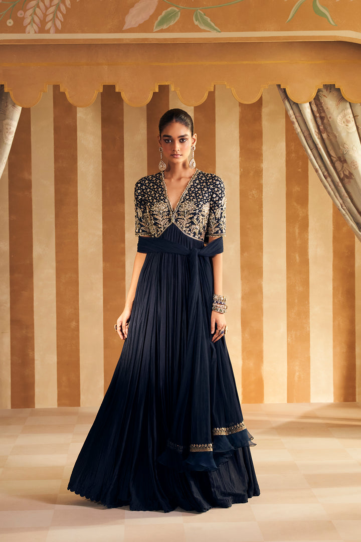 Zarqaa Anarkali Set