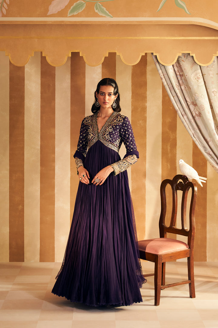 Fanon Anarkali Set