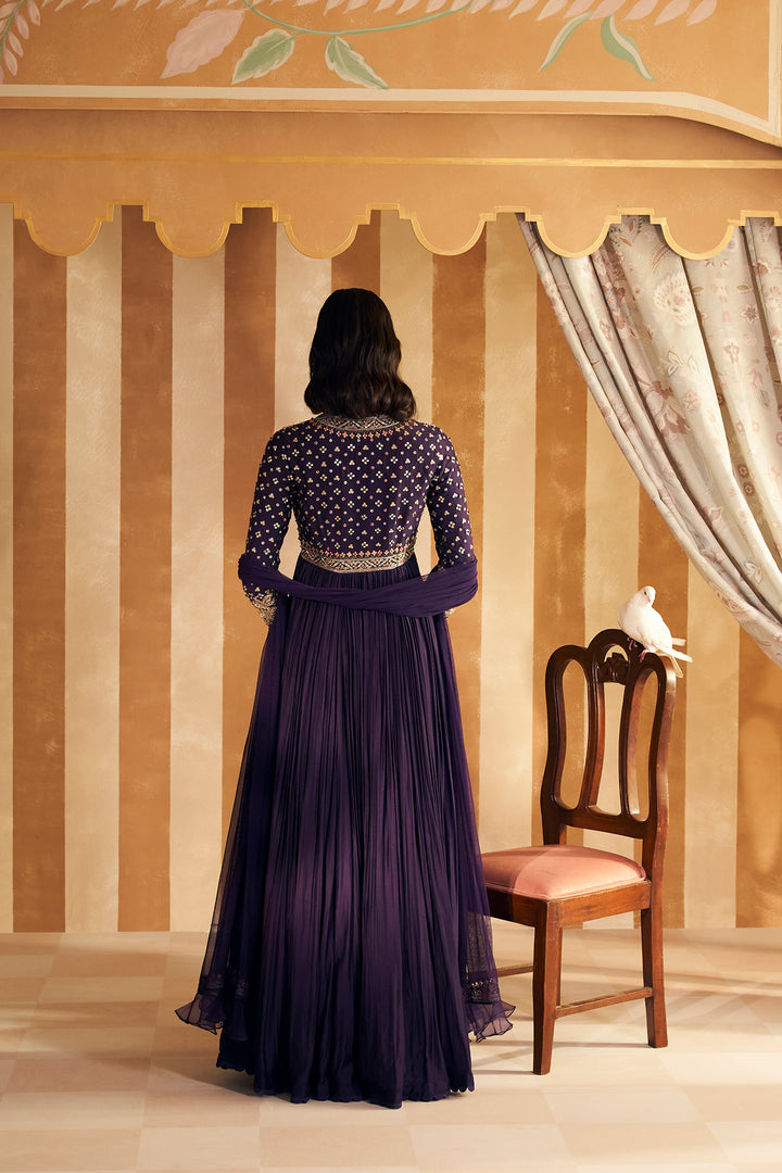 Fanon Anarkali Set