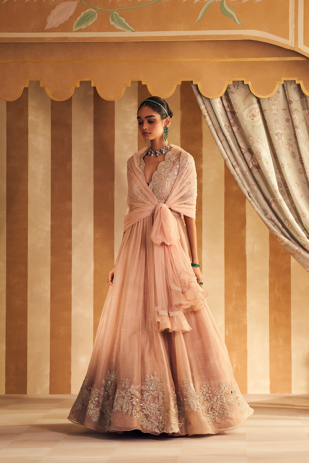 Tehseen Anarkali Set