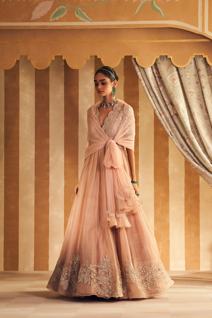 Tehseen Anarkali Set