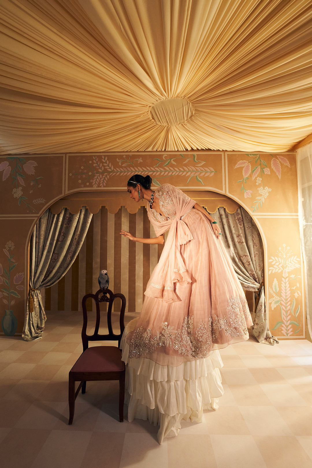 Tehseen Anarkali Set