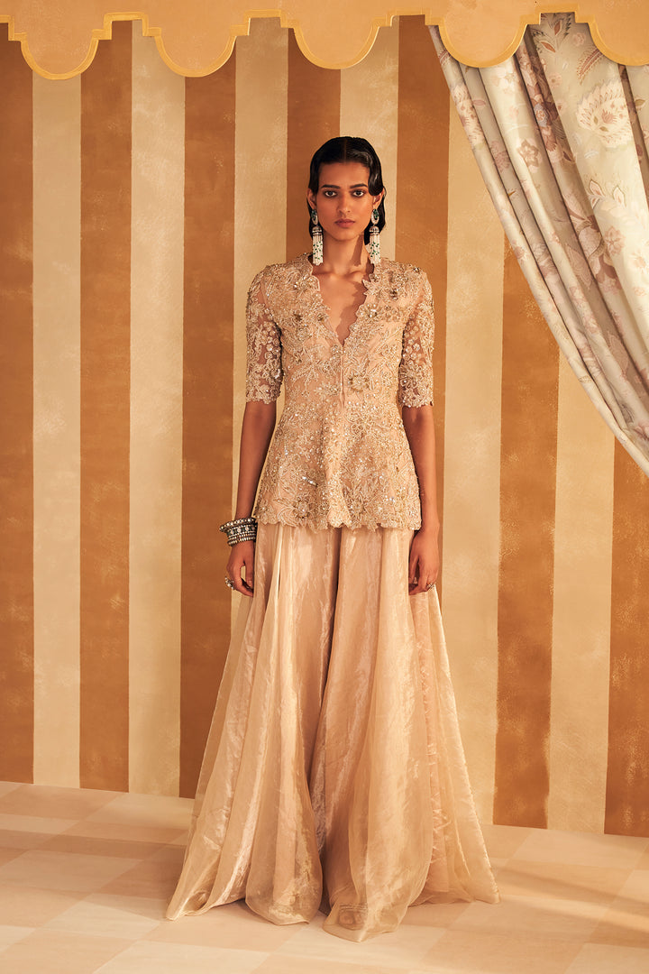 Mahroo Peplum Set
