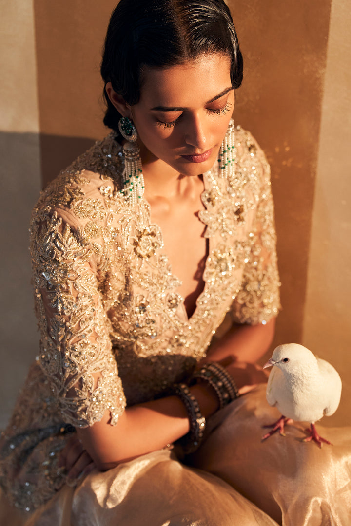 Mahroo Peplum Set