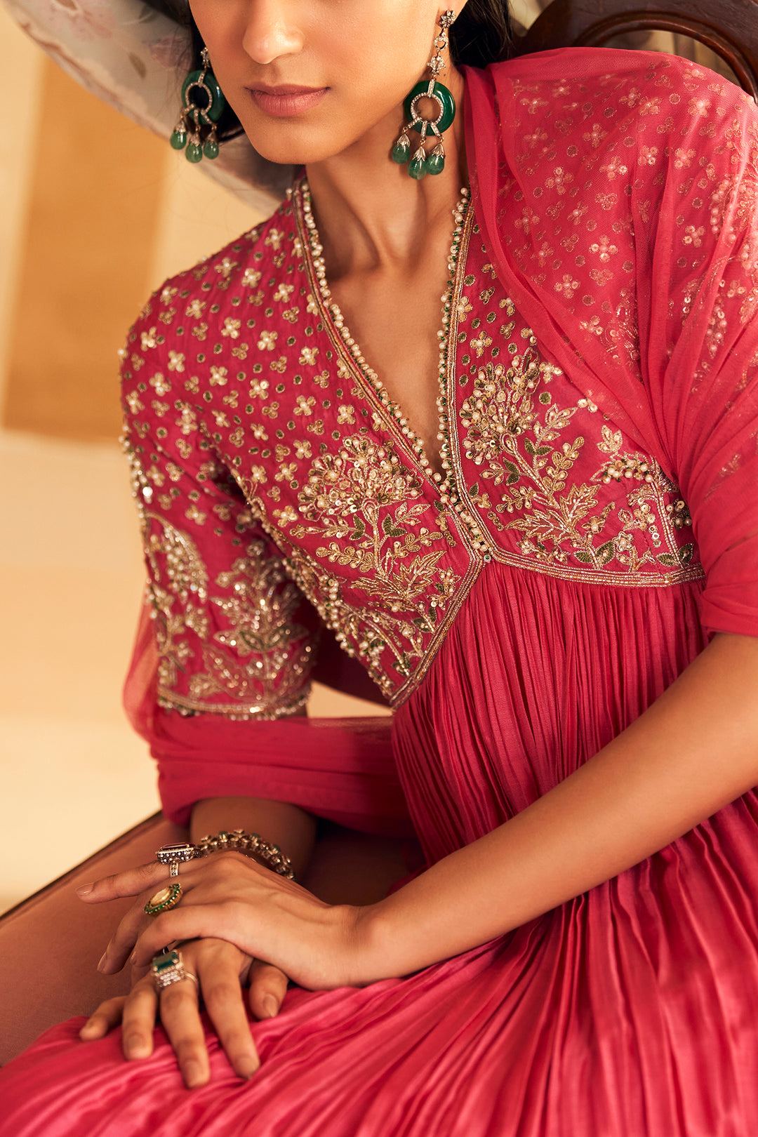 Nafasat Anarkali Set