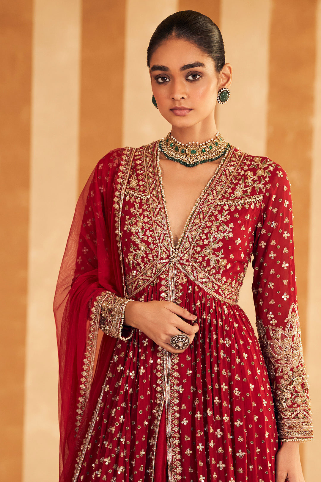 Pareesa Anarkali Set