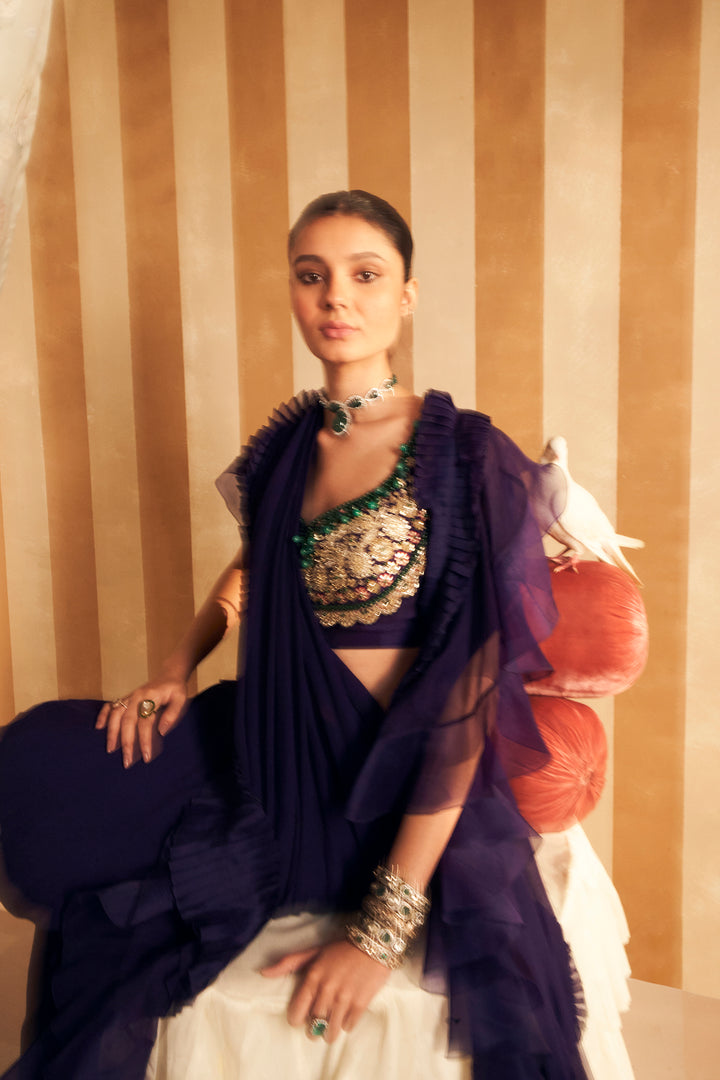 Naghma Saree Set