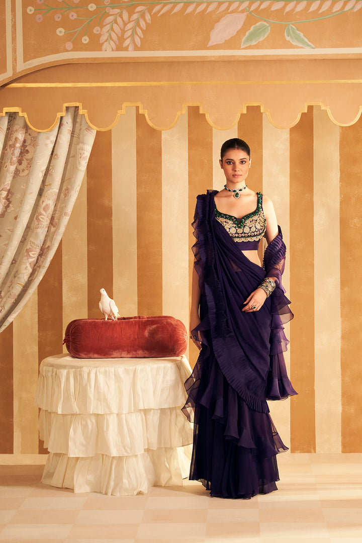 Naghma Saree Set