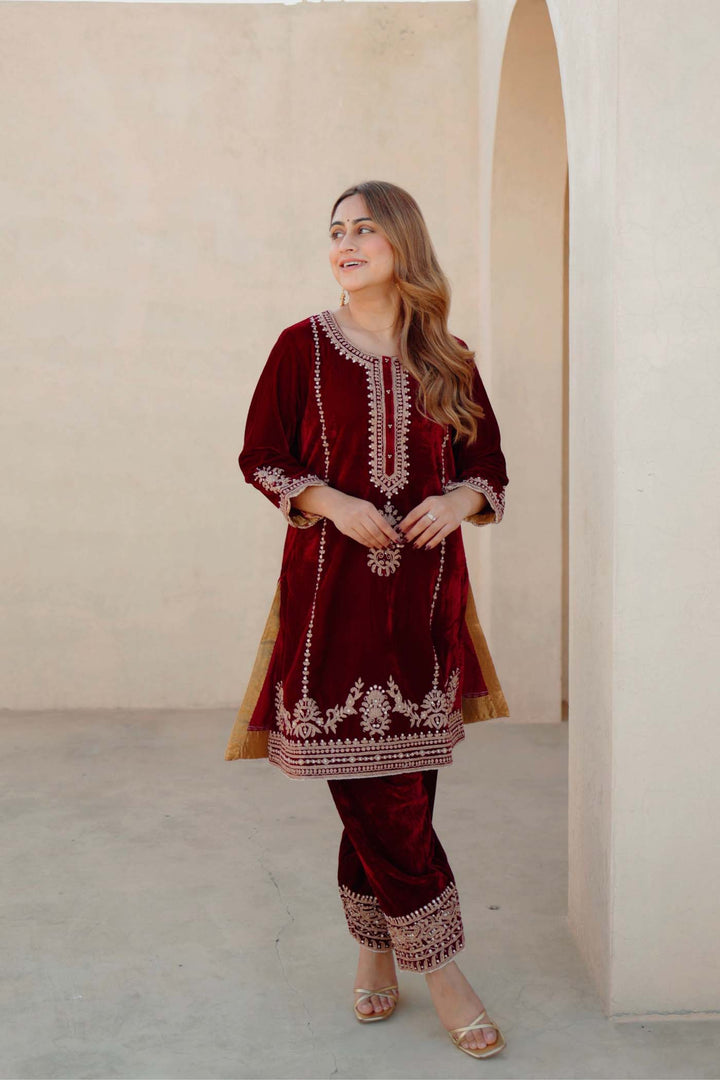Asiyah - Short Kurta With Salwar