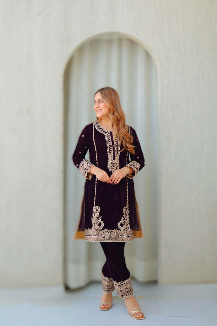 Ayat - Short Kurta With Salwar