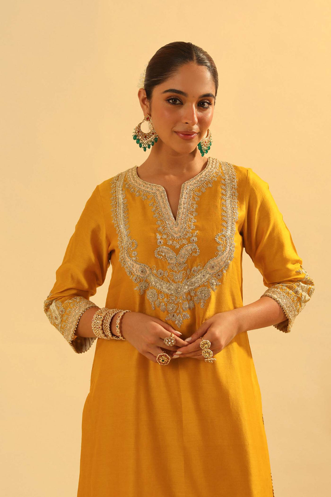 Aashna - Short Kurta With Dhoti