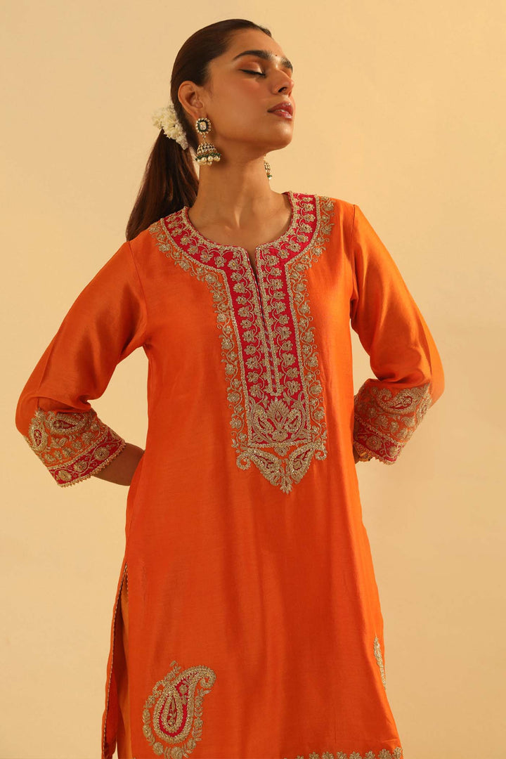 Anjum - Short Kurta With Dhoti