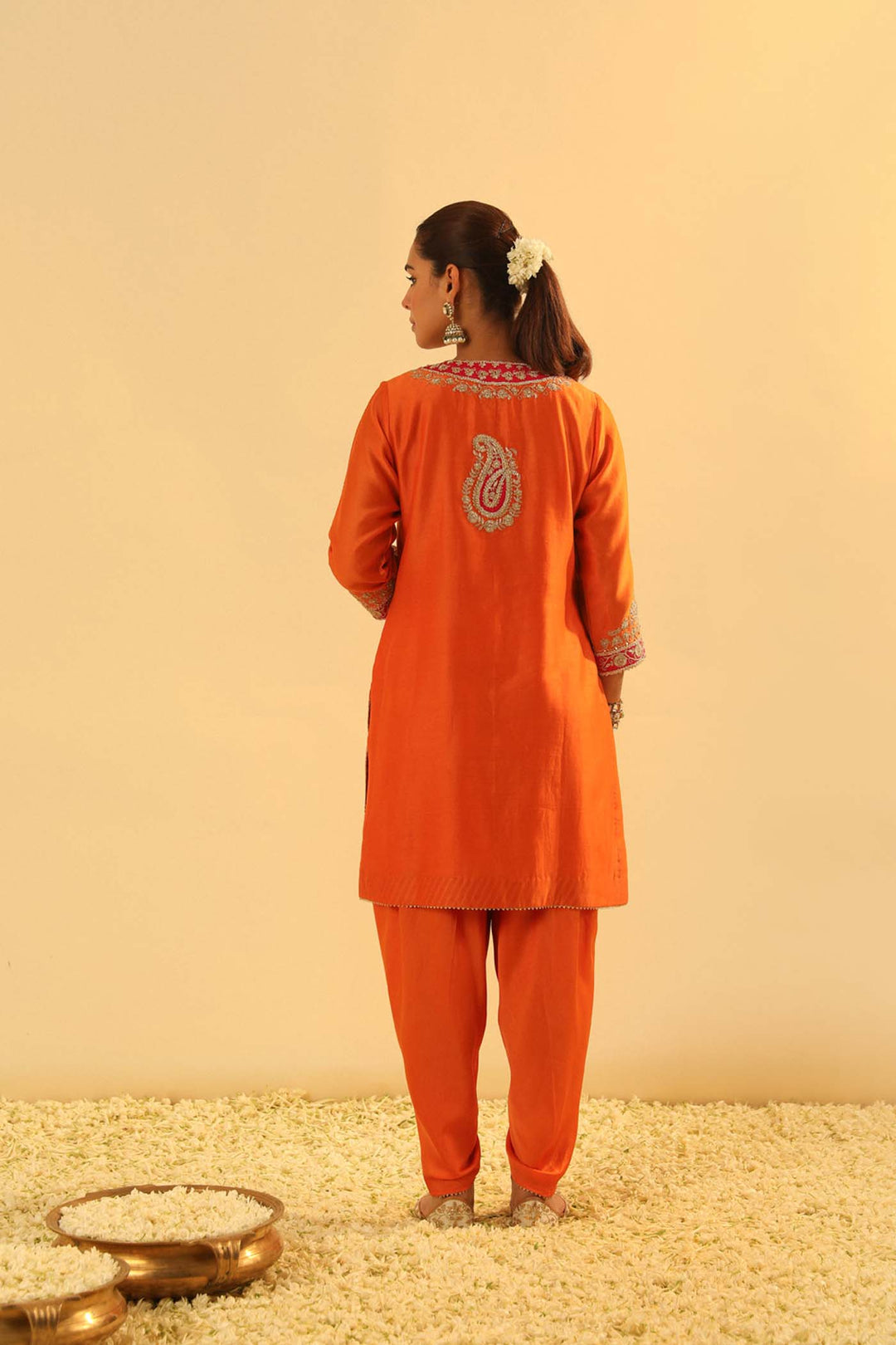 Anjum - Short Kurta With Dhoti
