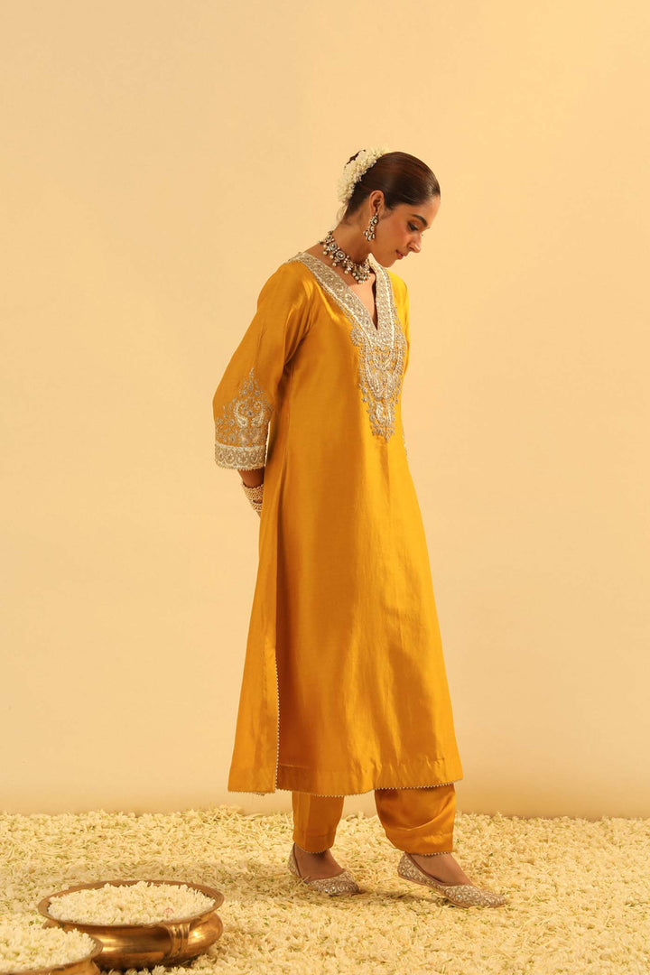 Shazana - Long A-Line Chauga With Salwar