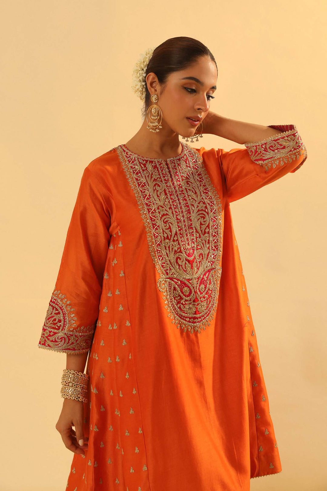Falisha - Short Kalidaar Chauga With Salwar
