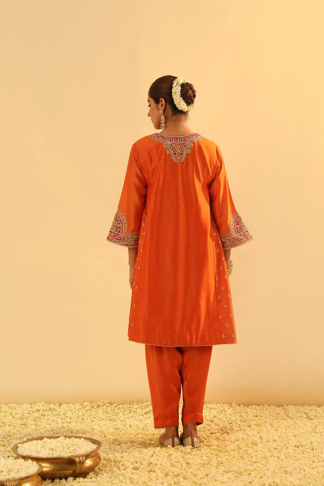 Falisha - Short Kalidaar Chauga With Salwar