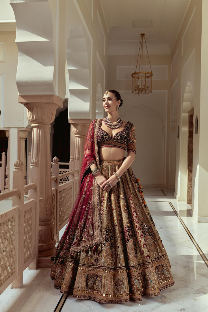 Baagh Lehenga Set