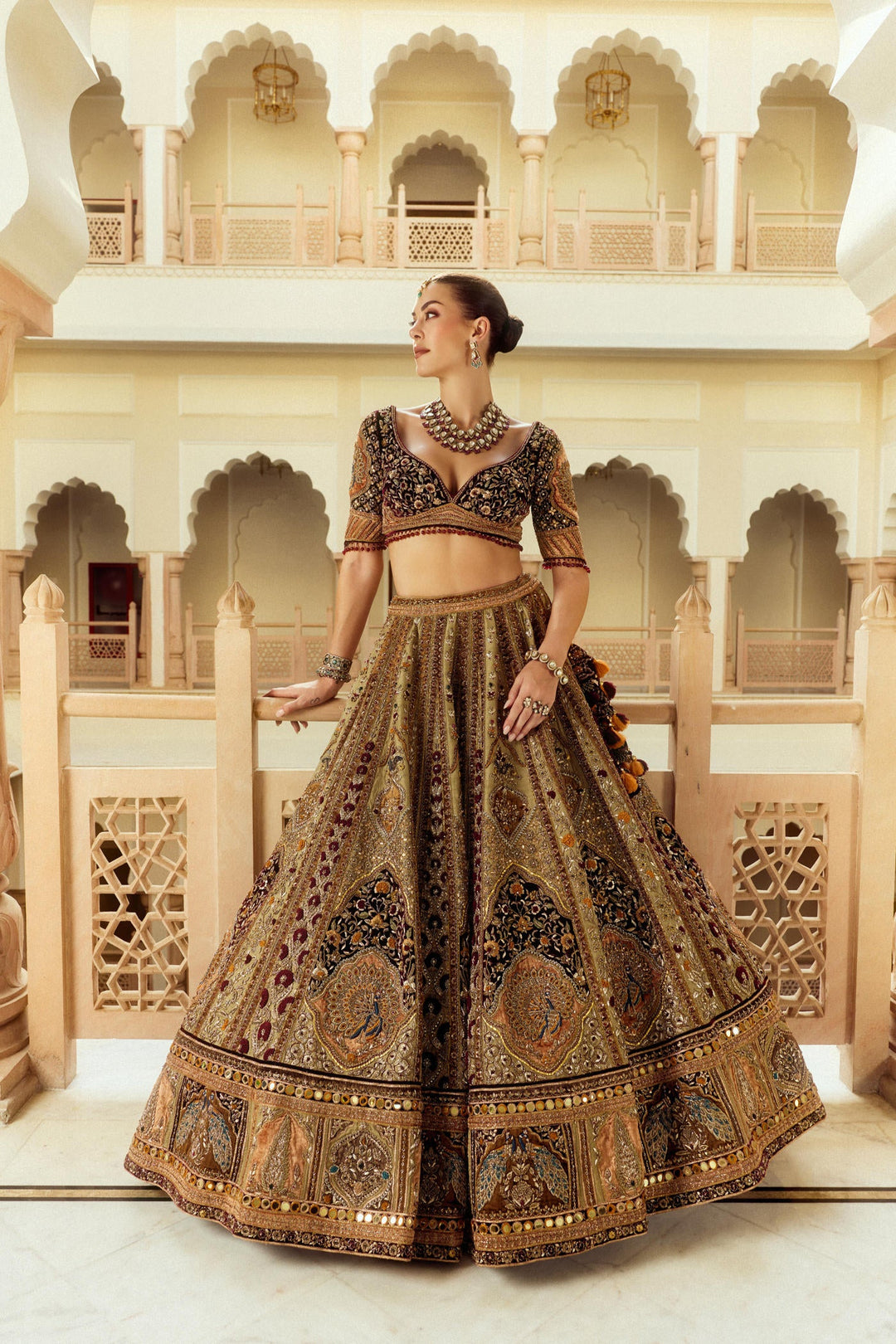 Baagh Lehenga Set