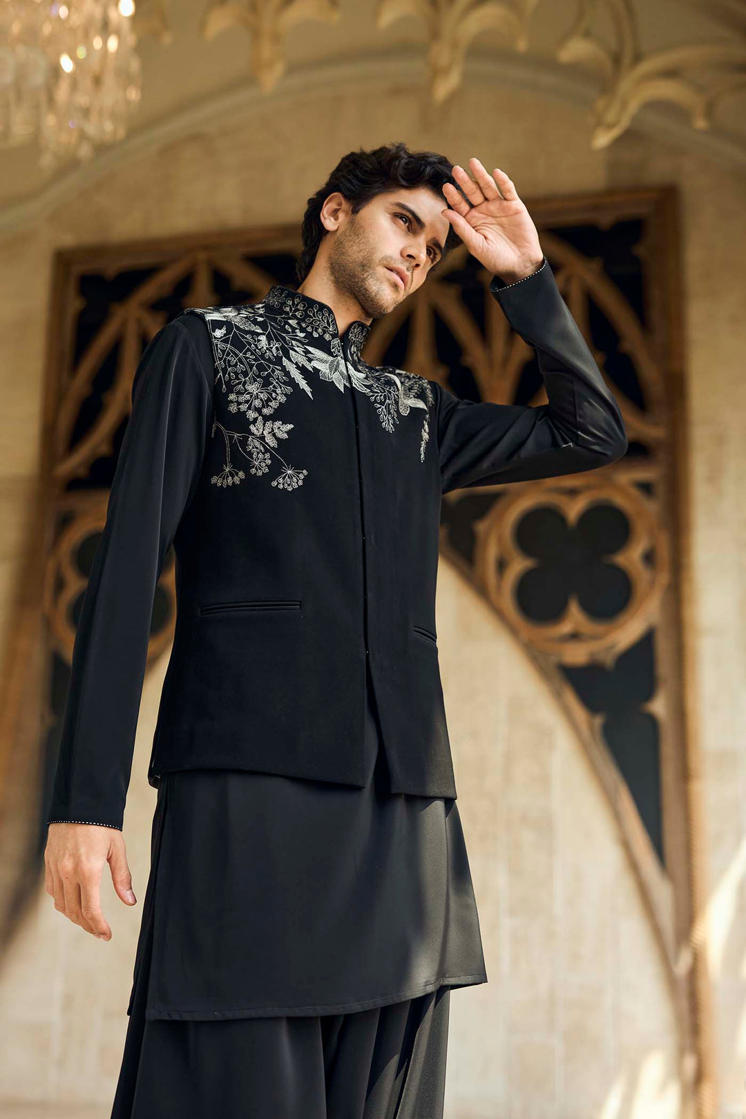 Black & Silver Bundi Set