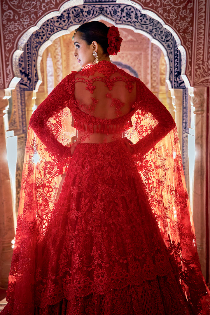 Red Lehenga Set