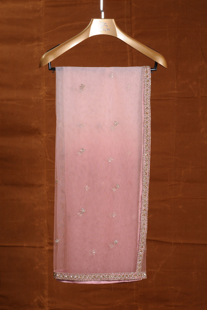 Blush Pink Nazm Lehenga