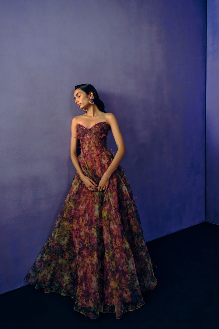 Wisteria Bloom Ball Gown