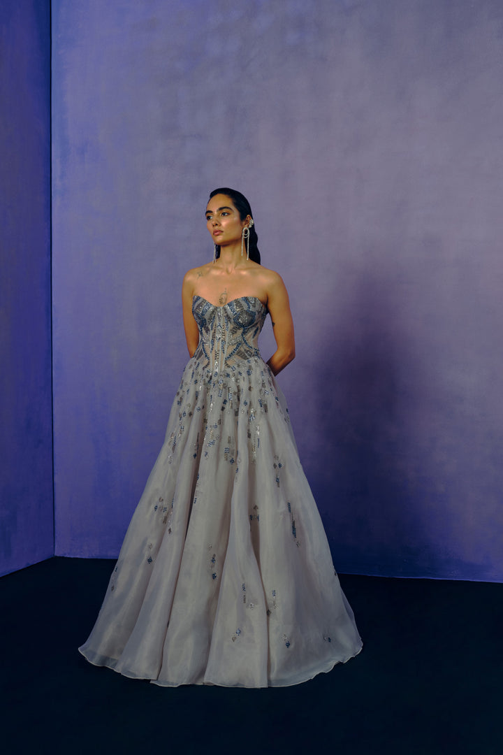 Smoked Stardust Ball Gown