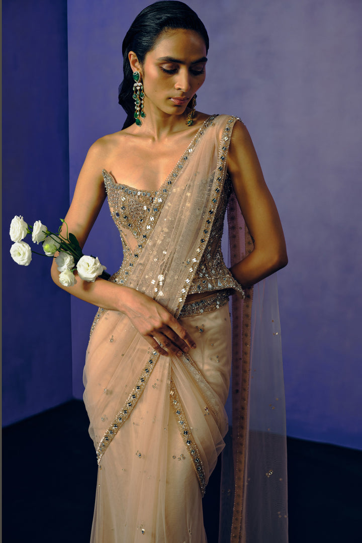The Afterglow Drape Saree