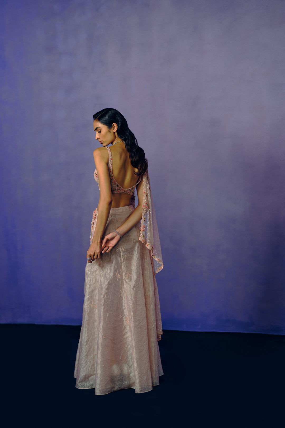 Blush Reverie Bridesmaid Lehenga