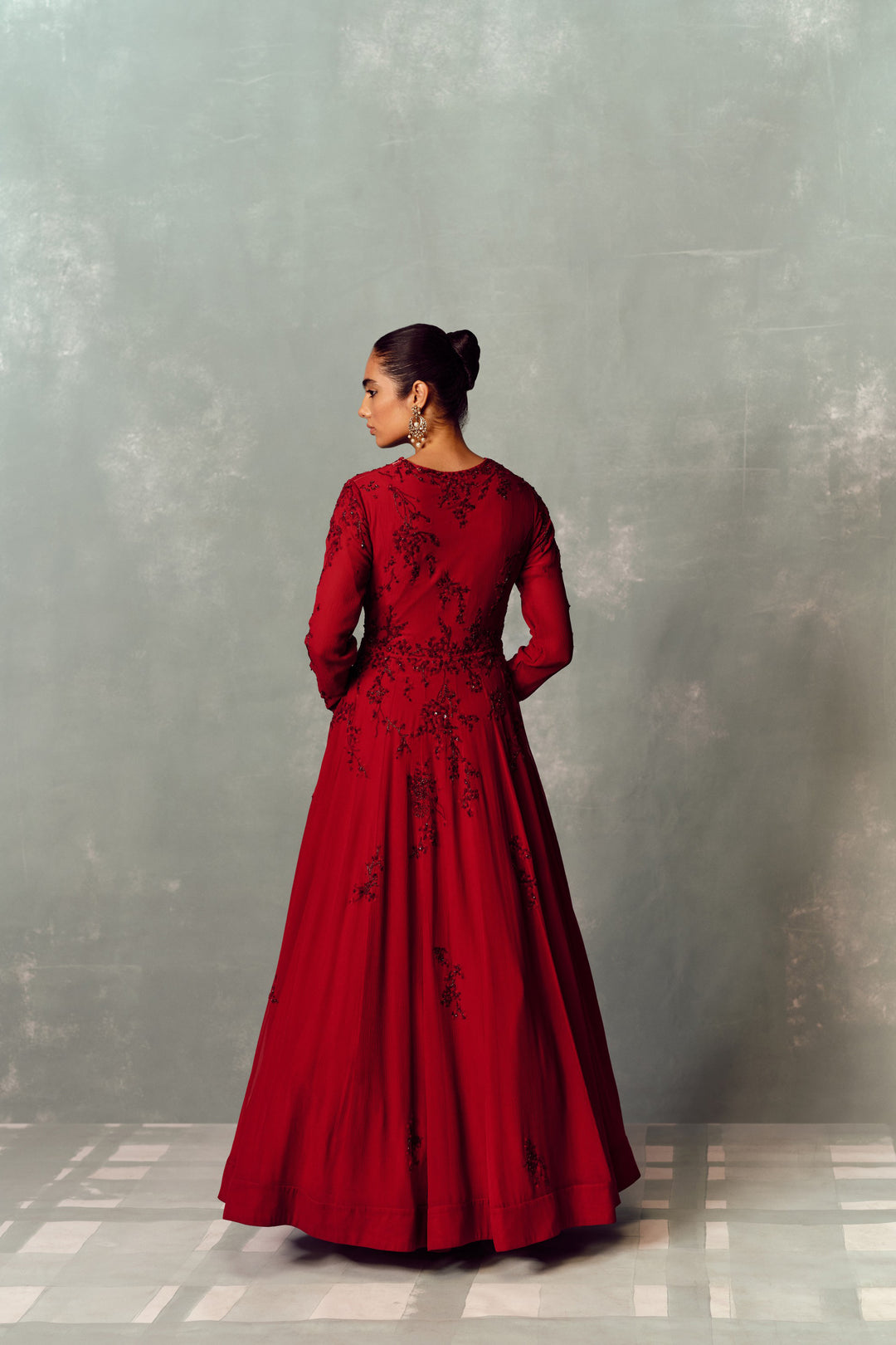 The Imperial Ruby Anarkali