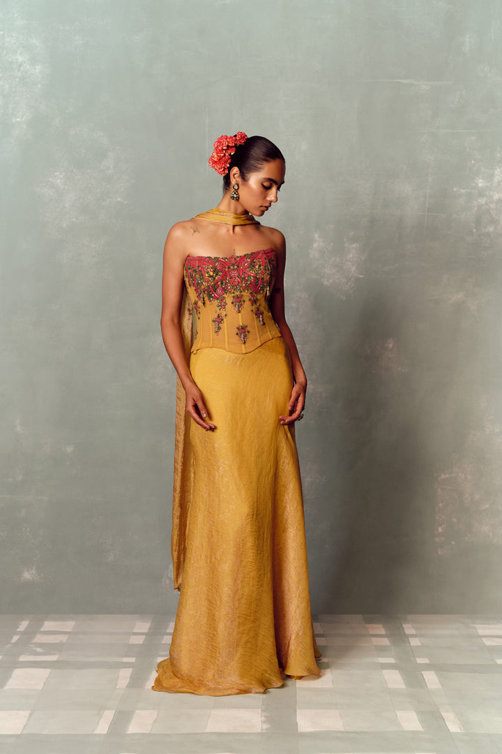 Soleil Bloom Corset And Skirt Set