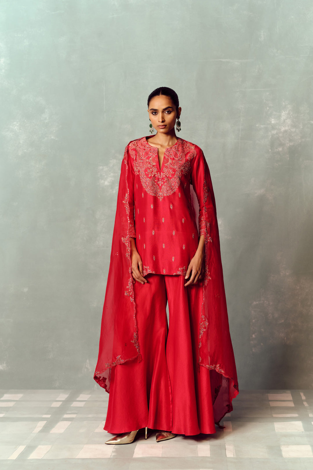 Rouge Dynasty Sharara Set
