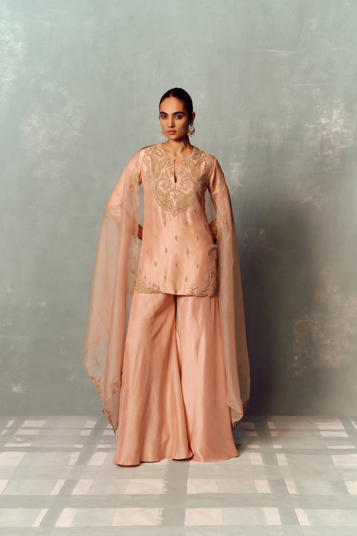 Rosé Lumière Sharara Set