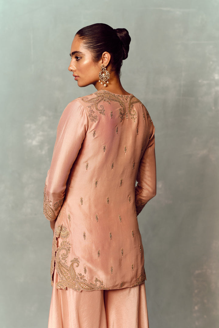 Rosé Lumière Sharara Set