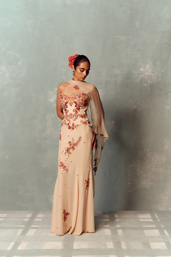 Alabaster Muse Corset And Skirt Set