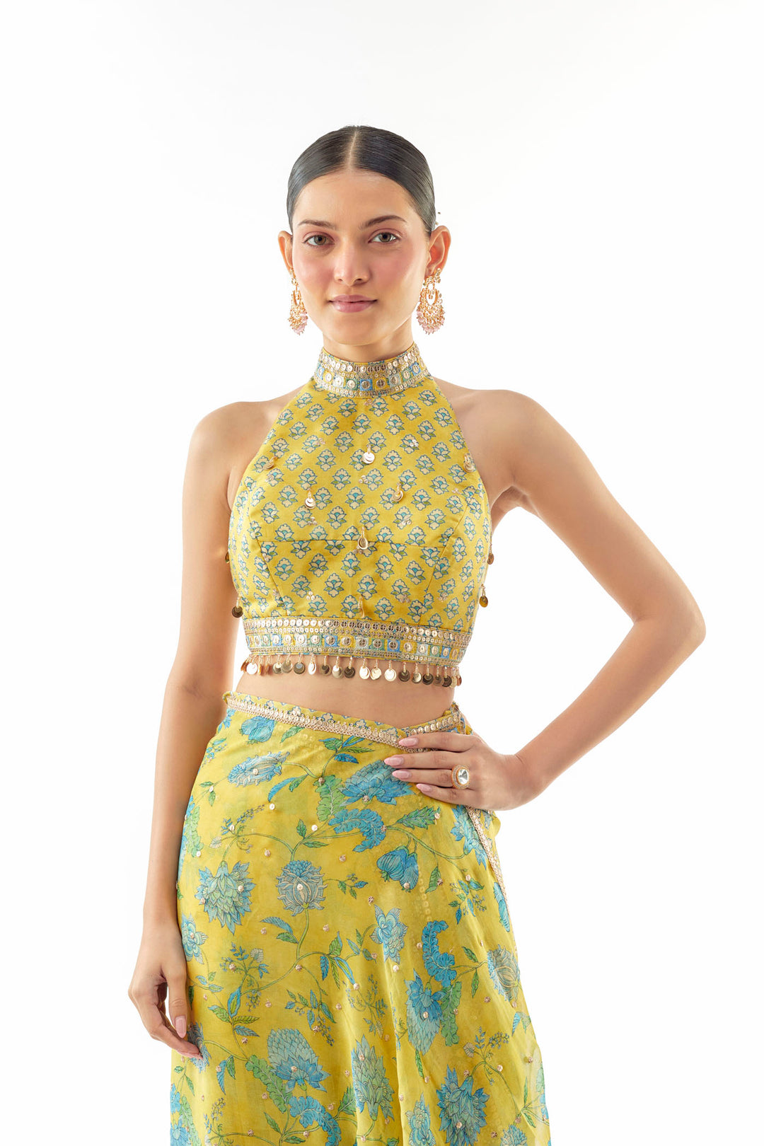 Pakhi Sharara Saree Set