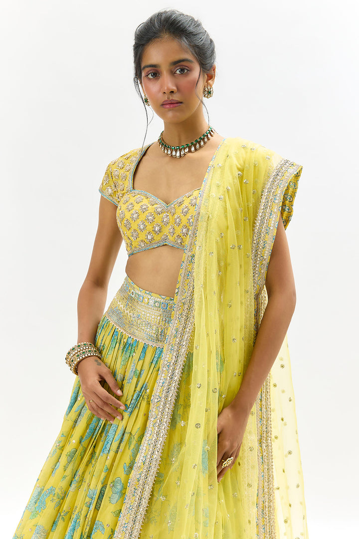 Zil Lehenga Set